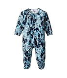 [ヴェルサーチ] Versace Kids ガールズ Long Sleeve Animal Print Footie w/ Snap Front (Infant) ワンピース Multi 3 Mont
