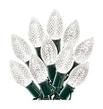 Celebrations 47656 – 71 LED c9ライトセット、クールホワイト、25カウント