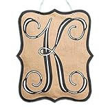 Glory Haus Burlee初期K Wall Hanging、21 x 17インチ