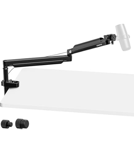 Amazon | SmallRig マイクブームアーム 革新的な油圧ダンピングマイク