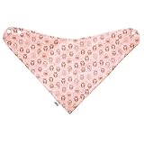 Kid Bandana Bib with Neck Scarf For 2 years ~ 6 years (Owl[Pink]) by KMP Bib
