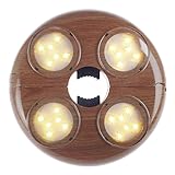 Patio Umbrella Parasol Lights: Wireless 24 Warm White LED Lights for Outdoor Use, Patio Umbrellas, o
