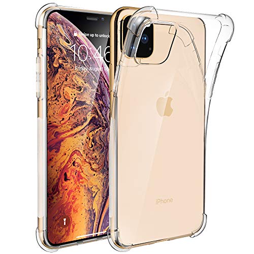 iPhone 11 Pro max ケース iPhone 11 Pro max 全面クリアケース iPhone 11 pro max 全面保護カバー 四つ隅保護 Olycism iPhone 2019 6.5インチ TPU 薄型 衝撃吸収 擦り傷防止 軽量 防指紋 シリコン素材 透明