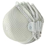 MOLDEX 超高性能使い捨てマスク 微細粉じんカットマスク 5枚入 着脱に便利な首掛式 2607