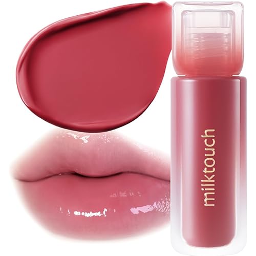 Milk Touch ミルクタッチ デューステインシアーリップグロス (07モーヴシャワー, 1)