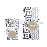 Trend Lab Ombre Gray 8 Piece Bib and Burp Cloth Set by Trend Lab [並行輸入品]