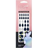 Amazon Envylookzinipin 長持ちするフットネイルシール 貼るだけ足ネイルシール ネイルストリップ ネイルラップ おしゃれデザイン Fa Envylook シール ステッカー 通販