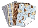 Trend Lab Set of 4 Burp Cloth, Cowboy Baby by Trend Lab [並行輸入品]