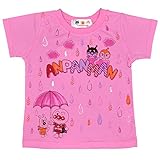 アスナロ（トップス 半袖tシャツ） アンパンマン 半袖Tシャツ 男の子 女の子 ベビー 子供 プリント95 ピンク