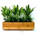 オフィスグリーンプタンター【人工観葉植物】【触媒加工】【パーテーション】【インテリアグリーン】【屋外使用可】