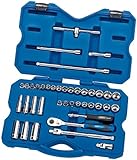 Draper 02353 – Expert 40 Piece 3 / 8 " Sq。Dr。Mm / af Combinedソケットセット( b40amn )