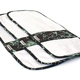 ベベオレ Bebe au Lait バープクロス ゲップ布 コットン100% よだれ拭き 1箱3枚入り  ミント チョコレート Mint Chocolate