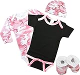 ピンク迷彩ギフトSett – 両方LS & SS US サイズ: S カラー: ブラック