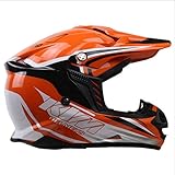 DGF ヘルメットオフロードヘルメットダウンヒルヘルメットオートバイレーシングプロフェッショナルサンシェードサンプロテクションヘルメットフルカバーヘルメット (サイズ さいず : XL)