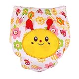 Domybest トレーニングパンツ ベビーおむつ 女の子 男の子 コットン 再利用可能 良い換気 強い弾力性 強力吸水