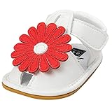Tovadoo サンダル　子供靴　ベビーシューズ　花飾り　太陽花　マジックテープ　PUレザー　滑り止め　履きやすい　履き心地良い　可愛い　おしゃれ　通園 通学　遊園地　キッズ　11-13CM (11ｃ