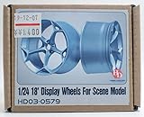 barchetta 1/24 18インチ ディスプレイホイールセット【ホビーデザイン HD03-0579】