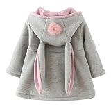 DORAMI OUTERWEAR ベビー・ガールズ カラー: グレー