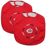 Baby Fanatic Team Color Bibs, Cincinnati Reds, 2-Count by Baby Fanatic [並行輸入品]