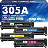 305A トナーカートリッジ 4個セット HP 305A 305X CE410A CE411A CE412A CE413A HP Laserjet Pro 400 Color MFP M451nw M475dn M451dn M476nw M351 M375 M451用 M475 シリーズプリンター。