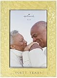 High Quality Hallmark 40 Years Enamel Fill Frame