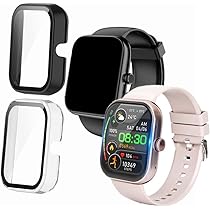 Amazon.co.jp: スマートウォッチ iPhone対応 通話機能 大画面 Line通知