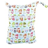 MSsmart (TM) Waterproof PUL Baby Cloth Diaper Laundry Wet and Dry Bags Multipurpose Storage Organize