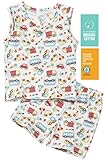 【あるこんたるこん】オーガニック ベビー キッズ ルームウェア パンプ 男の子 パジャマ (80)