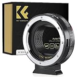 K&F CONCEPT 【新改良】 電子マウントアダプター EF-EOS R キヤノン EF/EF-Sマウントレンズ → Canon対応 RFマウントカメラ変換 EF-EOSR AF機能 オートフォーカス 絞り調整可能 手振れ補正 メーカー直営店