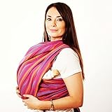 Handmade Woven Wrap Baby Carrier for Infants and Toddlers (Desert) by Hip Baby Wrap
