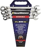 GearWrench 9601 4 PieceメトリックリバーシブルラチェットレンチCompleterによって設定Apexツールグループ