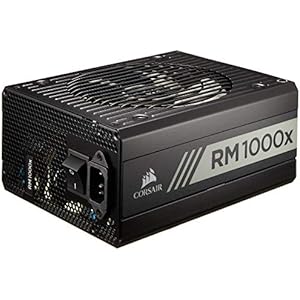 Corsair RM1000x 80PLUS GOLD認証取得 1000W静音電源ユニット PS596 CP-9020094-JP