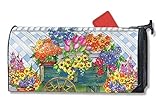 Studio MメールボックスカバーMailWrap母の日春夏花 6.5" x 19" 01477
