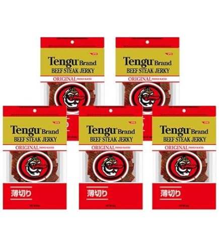 Amazon | テング ビーフジャーキー オリジナル 93g 5袋セット | テング