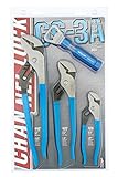 Channellock GS-3A Tongue and Groove Plier Set with Acetate Handle Bottle Opener [並行輸入品]