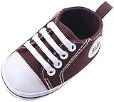 C-Princess 可愛い 子供靴 ベビー 赤ちゃん ファーストシューズ スニーカー 歩行靴 軽量 滑り止め女の子 男の子 新生児 出産祝い (13cm, Eコーヒー)