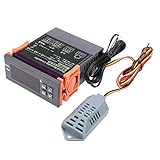 Liebeye 湿度コントローラー 調整スイッチ 多機能 電子式 デジタル （1％〜99％レンジ） 110V