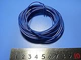 ＜在庫限り＞電線・カラーコード＜B級品　9m・青6・AVR0.2＞＜cod-006-b＞