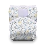 Thirsties One Size Pocket Diaper Hook and Loop, Silver Dollar by Thirsties