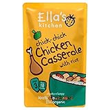 Ella's Kitchen Organic Chick- Chick- Chicken Casserole with Rice 10mth+ (190g) 米10Mthの+とエラのキッチン有機chi