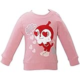 アンパンマン 裏毛 6キャラ さがら刺繍 長袖トレーナー ea3879-9230 95cm ドキンちゃん