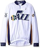 NBAユタ州ジャズレディース半袖サイクリングジャージー M ホワイト