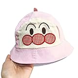 NAMIYO カワイイ ベビー用ハット 赤ちゃんキャップ サファリハット キッズ 帽子 子供サンバイザー 遠足 アンパンマン ドット ダブル動物柄 女の子 男の子 男女児 紫外線 UVカット 日よけ 