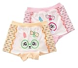 2 PCSリトルガールズ快適なパンティー漫画ウサギの下着