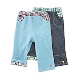 Piccolo (ピッコロ) 長丈パンツ(70～90cm)キムラタンの子供服 サックス 70 (34112-151b)