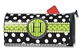 MailWraps Frolicモノグラム' H 'メールボックスカバー01190h