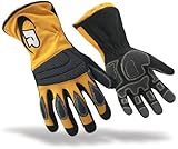 Ringers Gloves 304-08 Extrication Long Cuff Glove, Yellow, Small by Ringers [並行輸入品]