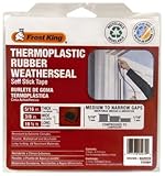 Thermwell ev20br熱可塑性ゴムWeatherseal、3 / 8 W X 5 / 16-in。T X 20-ft。 1 EV20BR 1