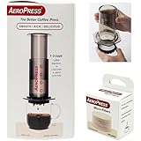 エアロプレス オリジナル コーヒーメーカー Aeropress Original Coffee Maker 専用ペーパーフィルター 350枚付 セット