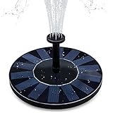 Yiteng　噴水　ソーラーパネル水ポンプ　散水キット　ポンプ庭 噴水池　太陽光噴水ポンプ　庭、ガーデン池　魚タンク、水族館、池